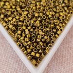 Delica 11/0, Galvanized Olive DB0456, 5gms