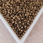 Delica 11/0, Metallic Gold Matted DB0322,5gms