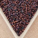 Delica 11/0, Metallic Copper Matted DB0312, 5gms