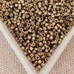 Delica 11/0, Duracoat Galvanized Pewter DB1852, 5gms