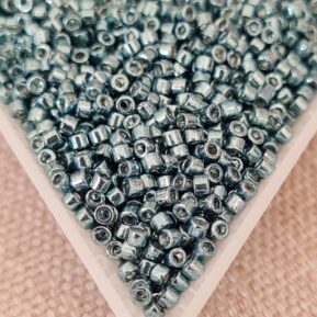Delica 11/0, Galvanized Peacock Blue DB0432, 5gms