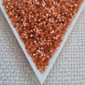 Delica 11/0, Dyed Topaz Silk Satin DB1804, 5gms