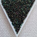 Delica 11/0, Green Iris DB0003, 5gms