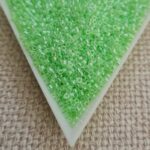 Delica 11/0, Lined Crystal Light Green Luster DB0237, 5gms