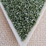 Delica 11/0, Opaque Avocado Luster DB1566, 5gms