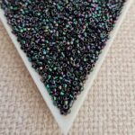 Delica 11/0, Metallic Purple/Green Gold Iris DB1001, 5gms