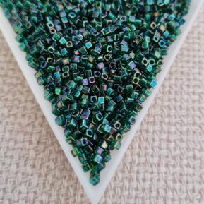 1.8mm Cube, Green Lined SB0289, 5gms