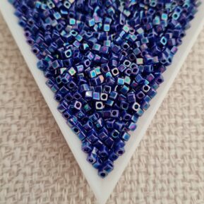 1.8mm Cube, Opaque Cobalt AB SB0484, 5gms
