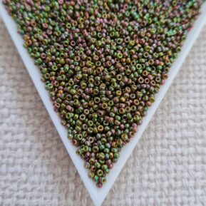 Seed bead 15/0, Opaque Golden Olive Luster, colour 1897, 5gms