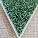 Seed bead 15/0, Picasso Opaque Seafoam Green, color 4514, 5gms
