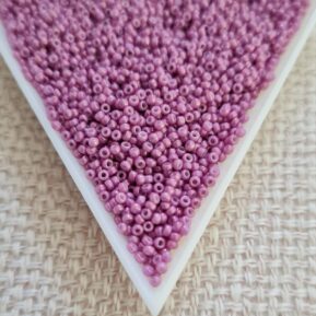Seed bead 15/0, Opaque Dark Orchid Luster, color 1867, 5gms