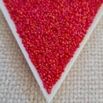 Seed bead 15/0, Opaque Red Luster, color 1943, 5gms