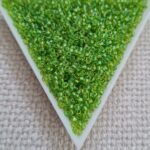Seed bead 11/0, Fancy Lined Celery, color 3739, 5gms