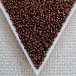 Seed Bead 11/0, Metallic Opaque Bronze, color 457B, 5gms