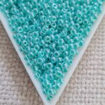 Seed bead 8/0, Turquoise Ceylon, color 0536, 5gms