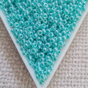 Seed bead 8/0, Turquoise Ceylon, color 0536, 5gms