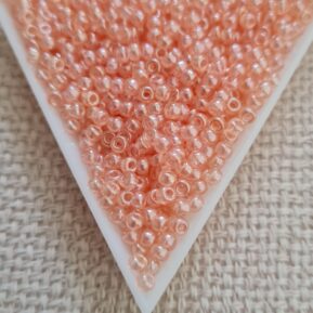 Seed bead 8/0, Shell Pink Luster, color 0366, 5gms