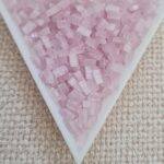 Half tila 5x2.3x1.9mm, Silk Pale Lavender, col. HTL2564, 5gms